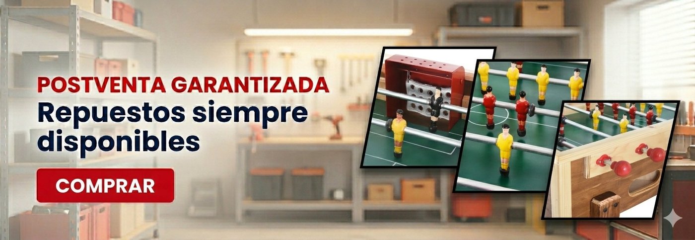 Postventa garantizada — Repuestos siempre disponibles